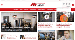 Desktop Screenshot of massanews.com
